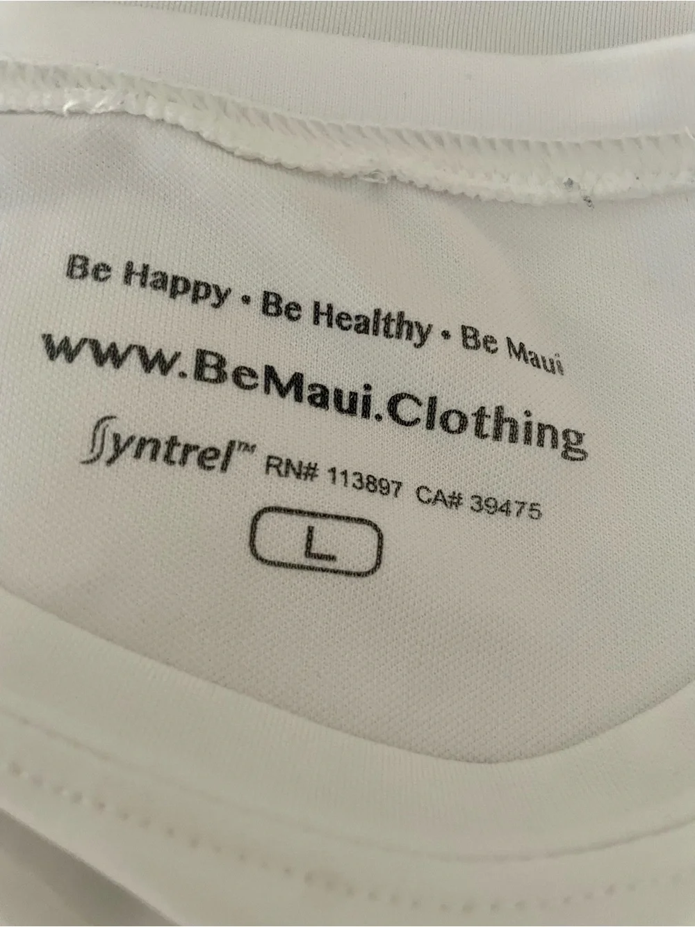 N/A white short